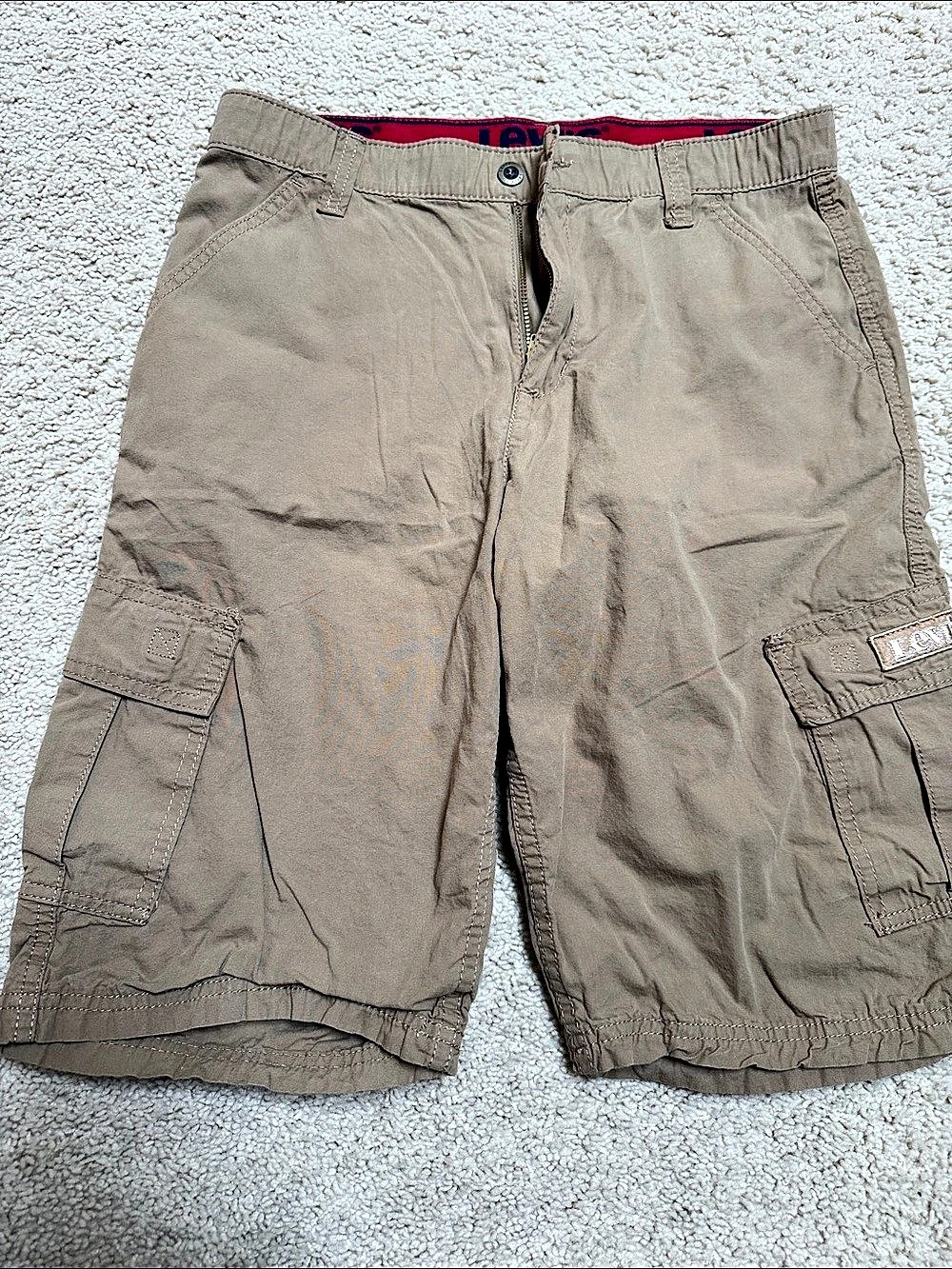 Levi's Men's Cargo Shorts in Brown